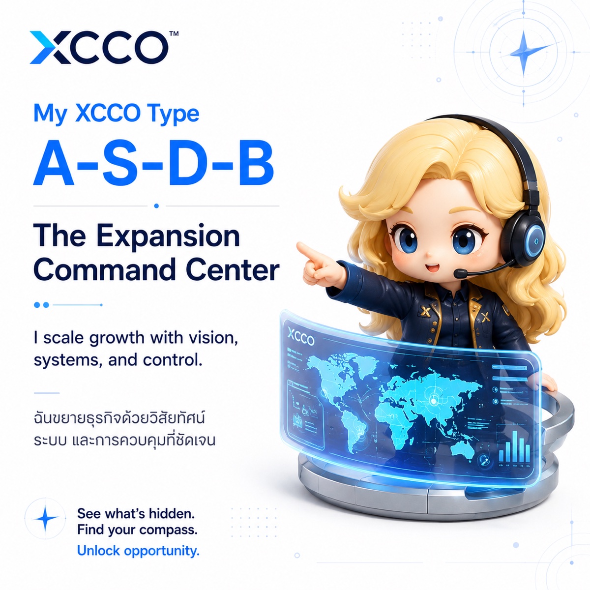 The Expansion Command Center character card